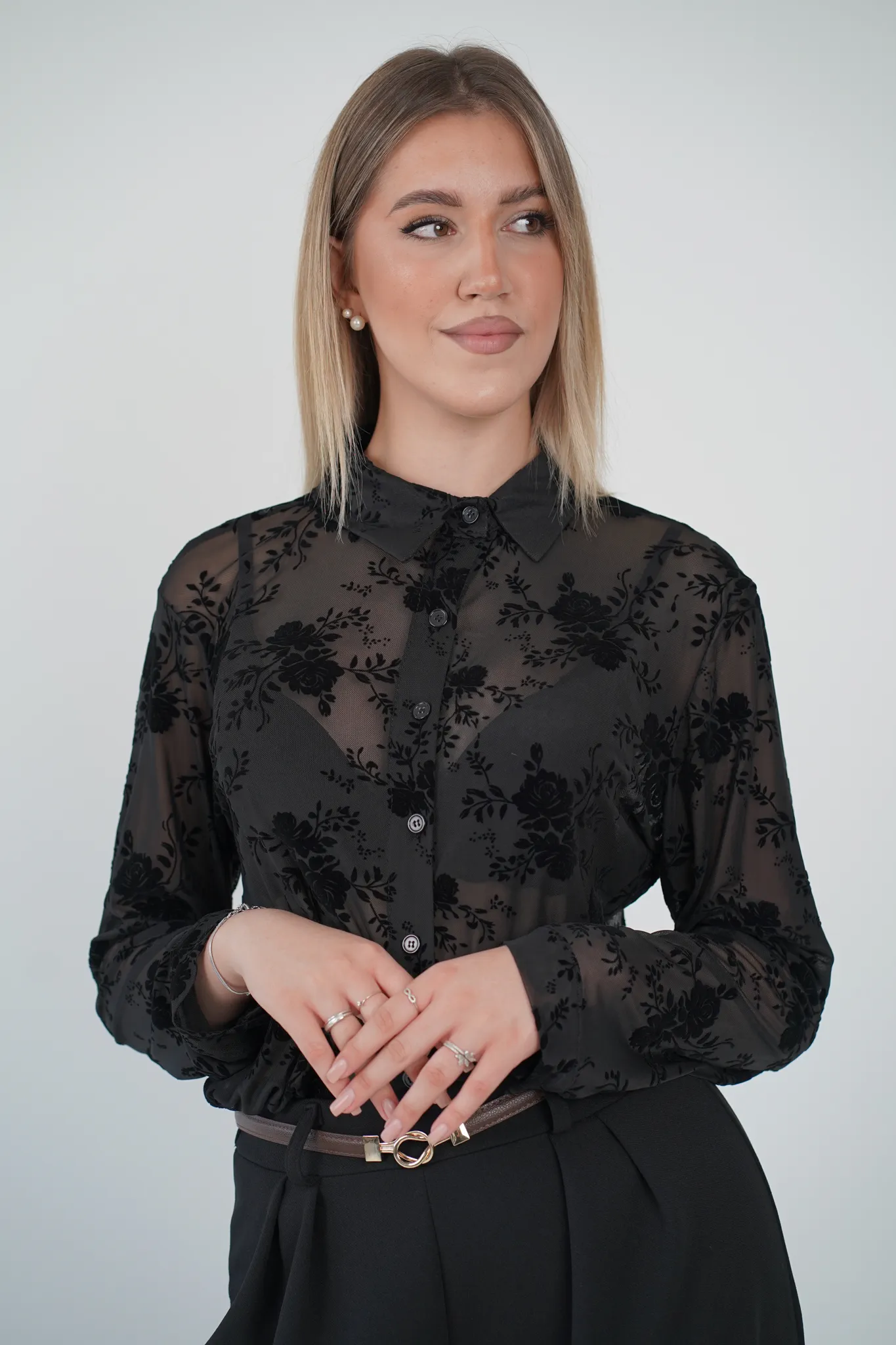 Camicia Voile e Velluto - immagine 5