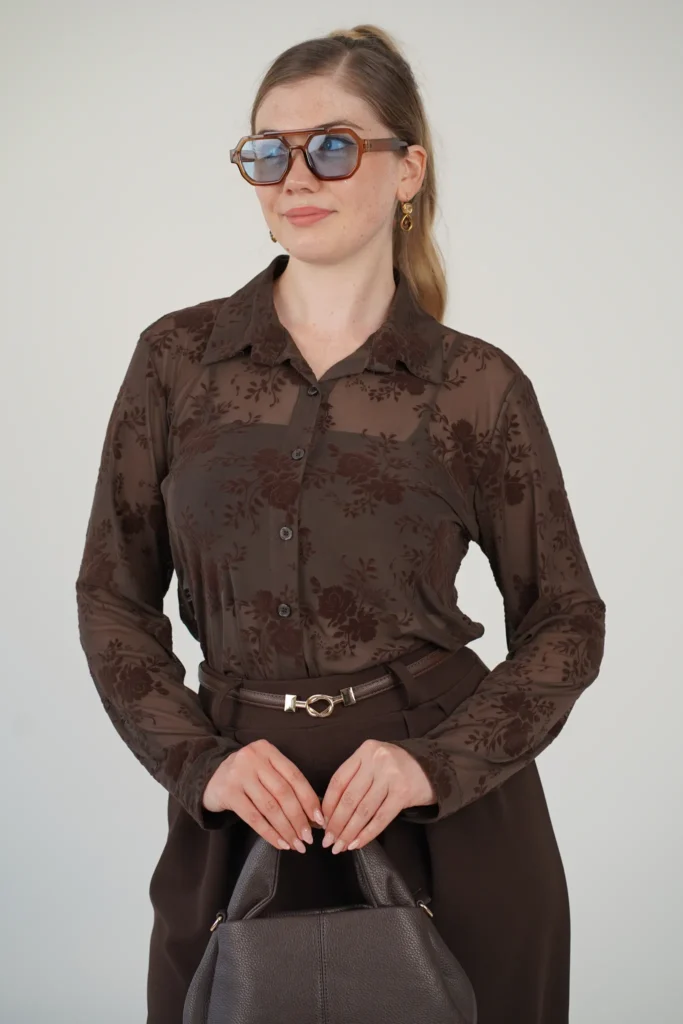 Camicia Tulle e Velluto