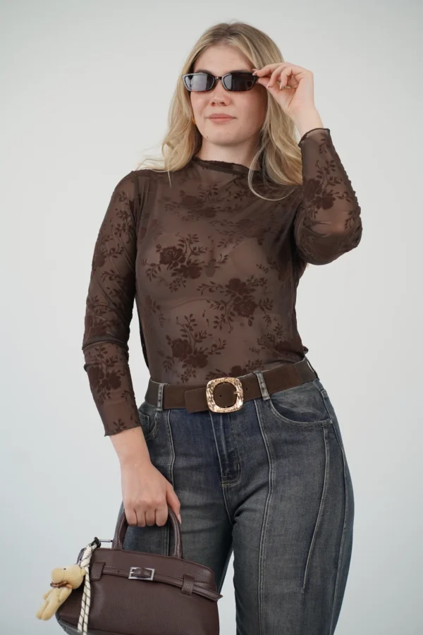 Maglia Tulle e Velluto