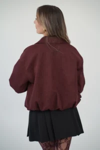 Giacca Bomber Scamosciata - immagine 3