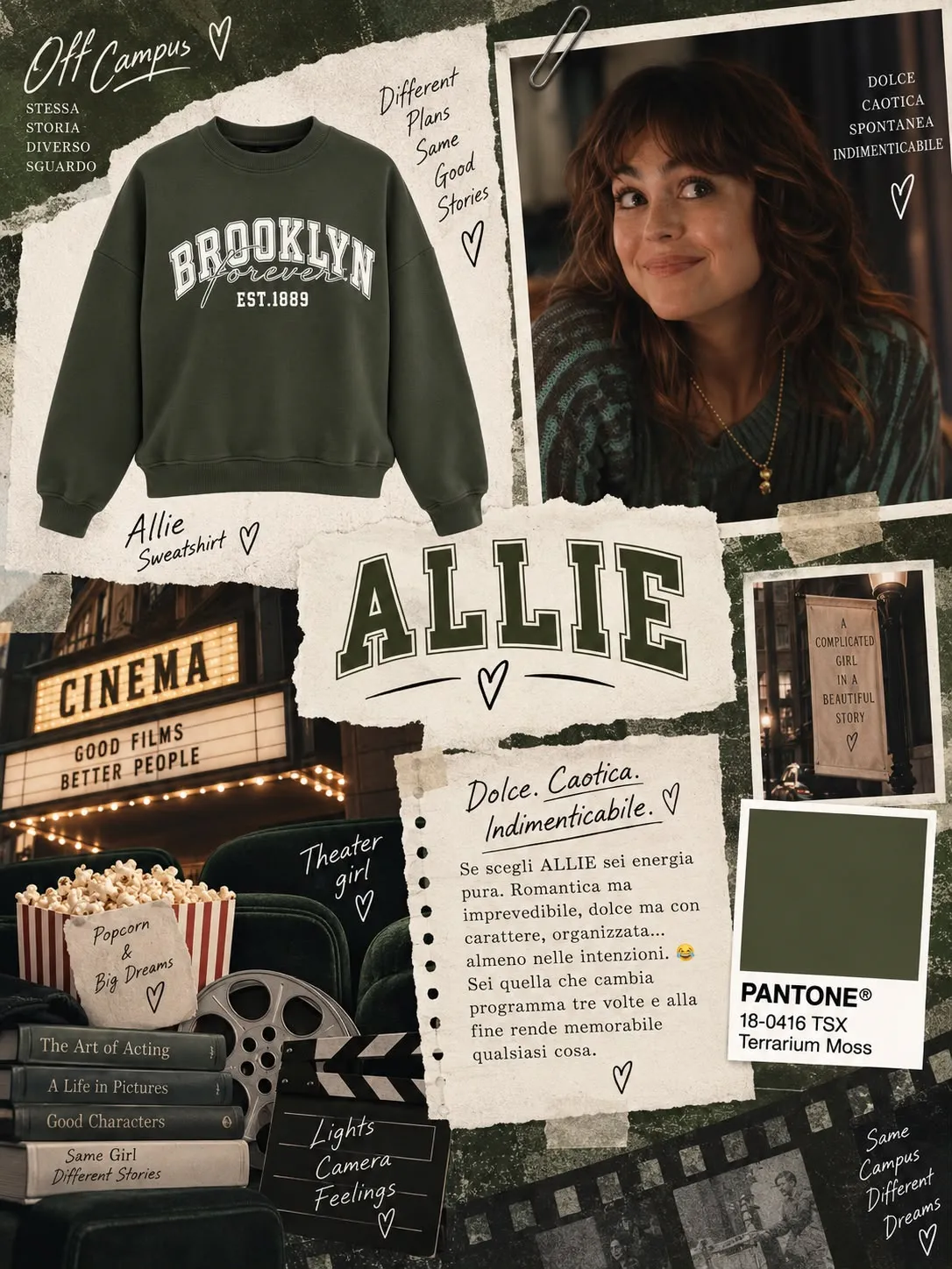 Felpa Allie - Verde - immagine 3