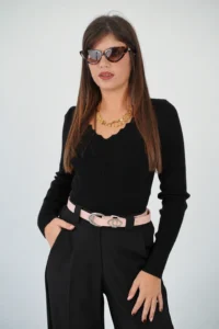 Maglia Scollo a Zig Zag - immagine 3