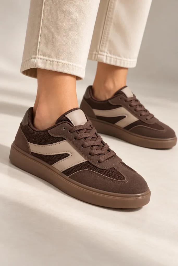 Sneakers Freddy - Cioccolato