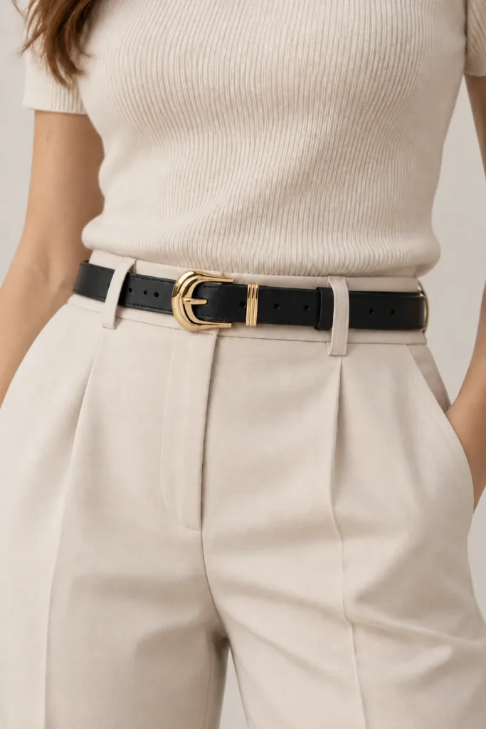 Cintura in Pelle Vintage - immagine 2