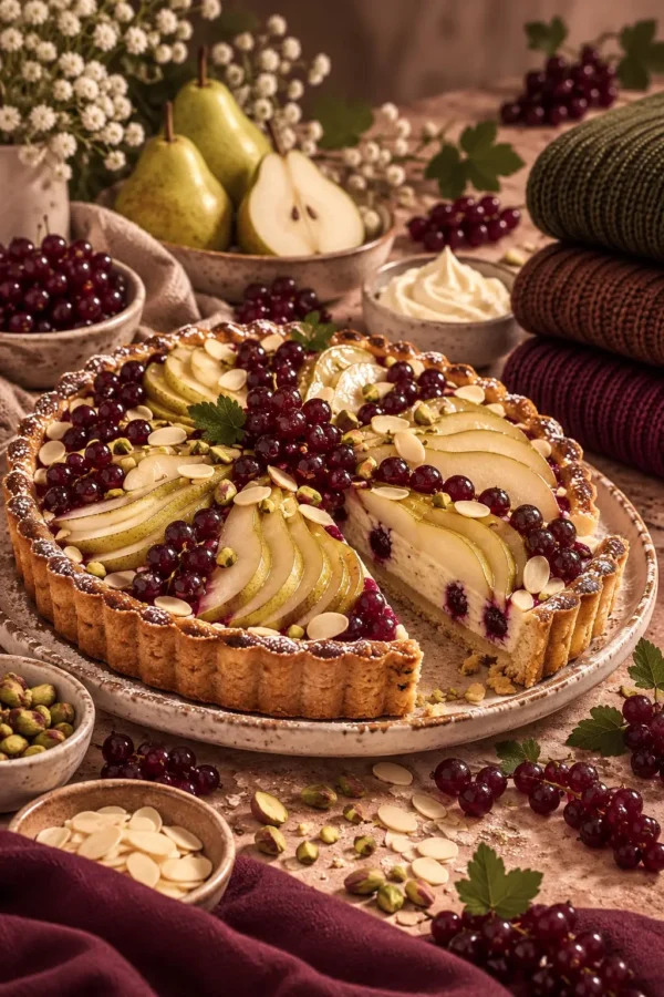 Box Cake - Torta Pere e Ribes