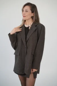 Giacca Twill Gessata - immagine 2