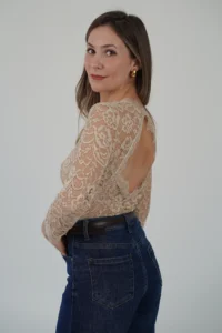 Body in Pizzo Scollo a V - immagine 7