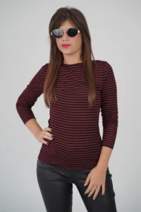 Maglia Cashmere a Righe - immagine 2