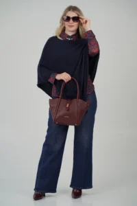 Camicia Misto Cashmere Fiorellini - immagine 11