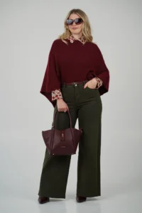 Camicia Misto Cashmere Fiorellini - immagine 3
