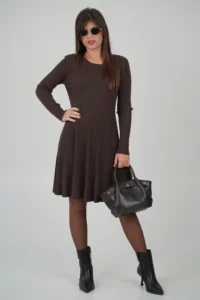 Abitino in Maglia con Costine
