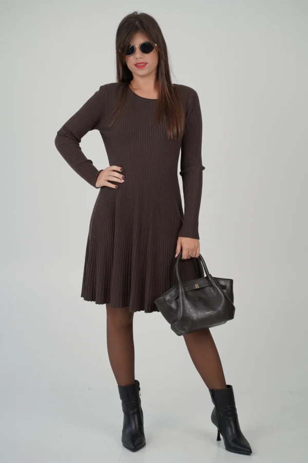Abitino in Maglia con Costine