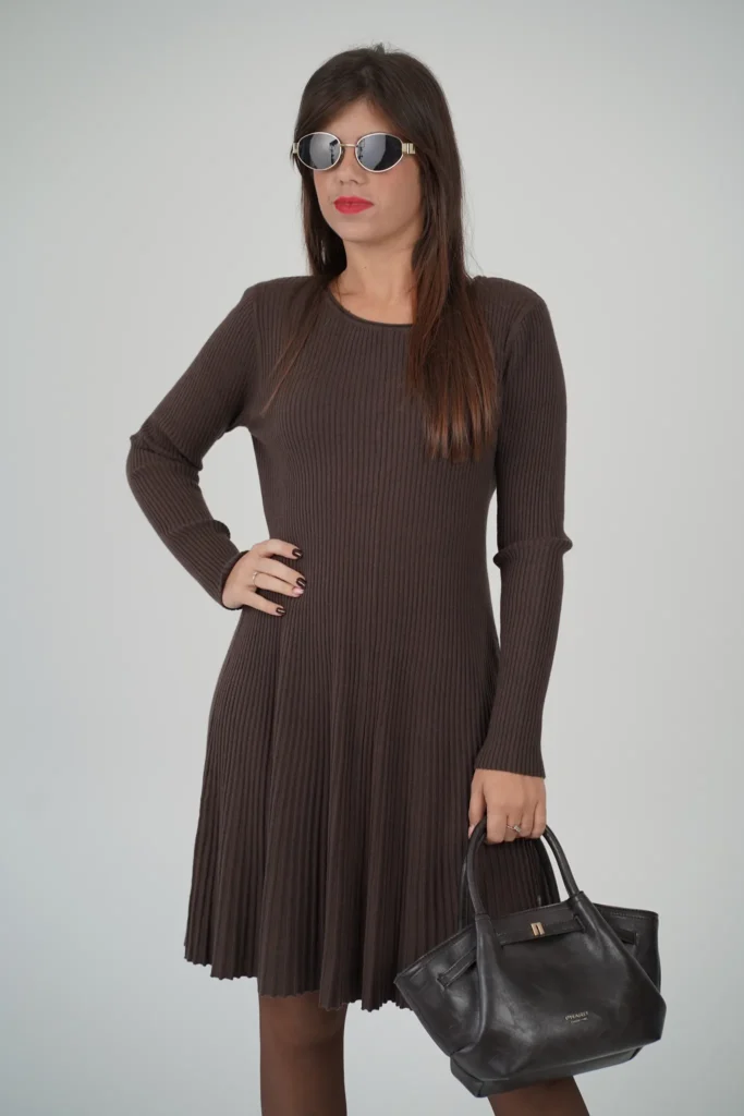 Abitino in Maglia con Costine - immagine 2