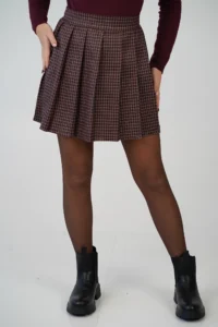 Gonnellina Quadretto Lurex - immagine 2